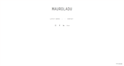 Desktop Screenshot of mauroladu.com